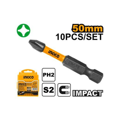 Puntas p/ atornillador de impacto INGCO