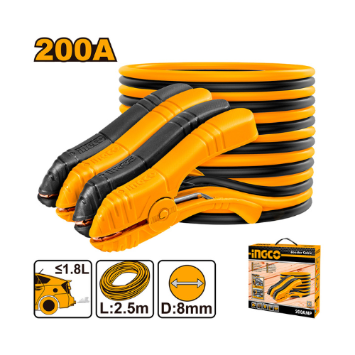ACOPLE DE BATERIA 200AMP 2,5M/8mm