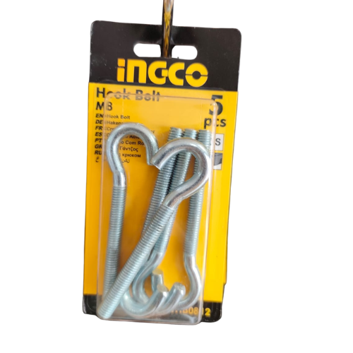 GANCHO C/ ROSCA M8.95mm 5pcs CS/ZN