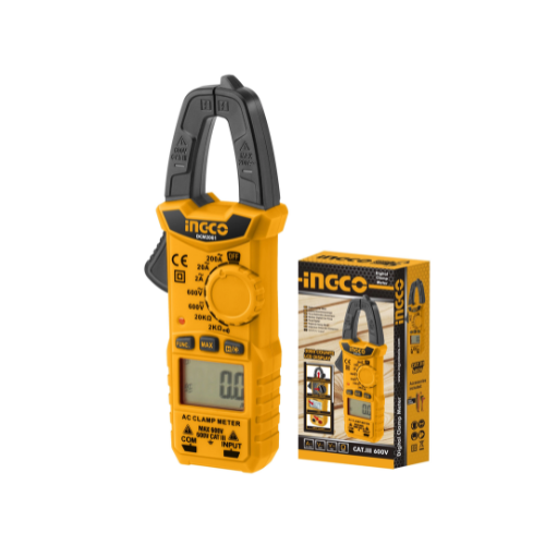INGCO PINZA AMPEROMÉTRICA DIGITAL 600A CAT III