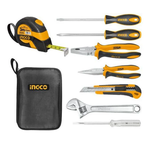 HERRAMIENTAS DE MANO/ AJUSTE SET 8PCS C/ ESTUCHE