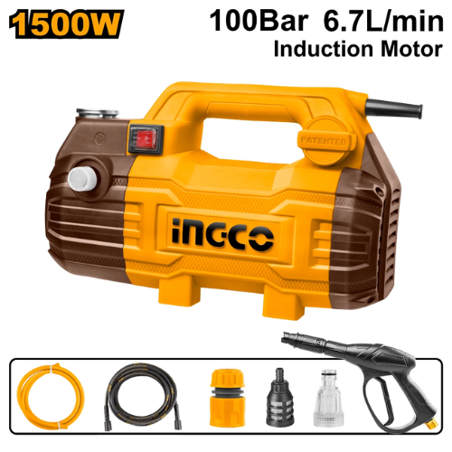 HIDROLAVADORA INGCO 1500W - 100 Bar