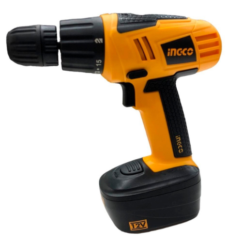 TALADRO ATORNILLADOR INGCO 12V 35-40NM CON BATERÍA 1.5AH