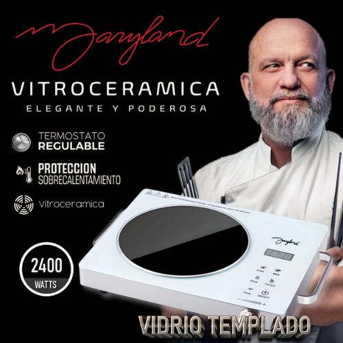 MARYLAND INFRARROJA VITROCERÁMICA 2400W BLANCO