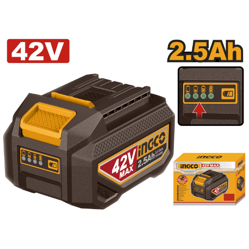 BATERIA LITIO 42V 2.5AH CON INDICADOR DE CARGA PARA LINEA P42M