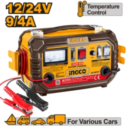 CARGADOR DE BATERIA 12/24V 9/4A 230V/50-60HZ