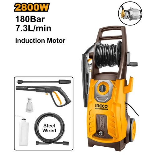 HIDROLAVADORA 2800W 180BAR INDUSTRIAL 220V/50hz