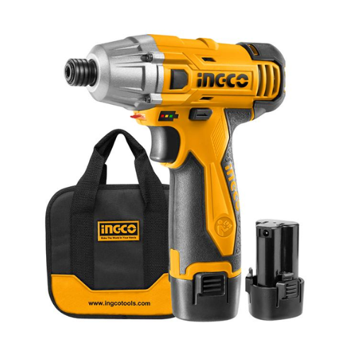 LLAVE DE IMPACTO 12V LITIO 1/4'' 100NM 220V-240V ~ 50/60HZ 2000RPM - CON LUZ LED