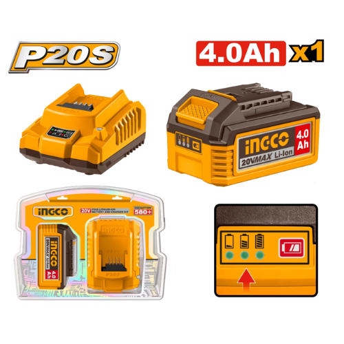 SET X1 BATERIA 20V 4.0AH + 1 CARGADOR