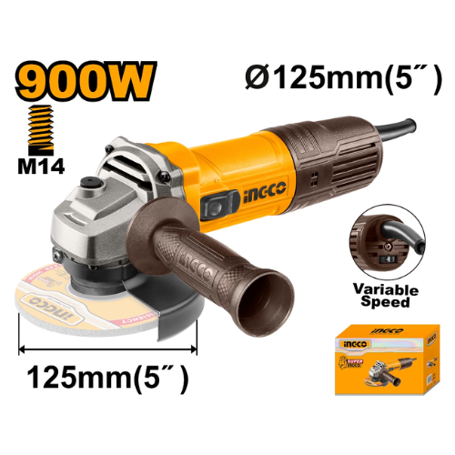 AMOLADORA VELOCIDAD VARIABLE 900W