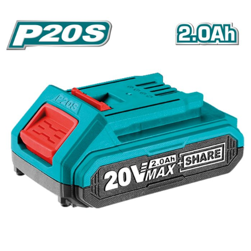 BATERÍA DE LITIO TOTAL P20S 20V MAX 2.0AH - SISTEMA SHARE COMPATIBLE