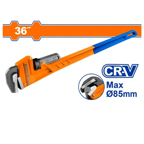LLAVE STILLSON WADFOW 36" CR-V CAPACIDAD 85MM CAÑO PESADO
