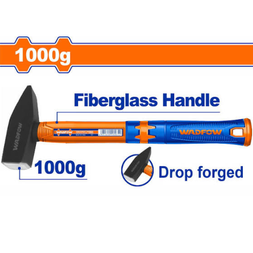 MARTILLO PENA WADFOW 1000G 1KG FORJADO MANGO FIBRA DE VIDRIO