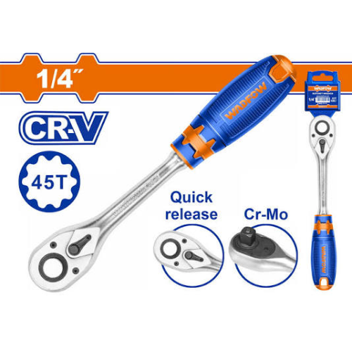 CRIQUET WADFOW 1/4" 45T ACERO CR-V + CR-MO QUICK RELEASE