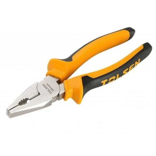 ALICATE COMBINADO TOLSEN 200MM 8" ACERO FORJADO MANGO BI-COMPONENTE