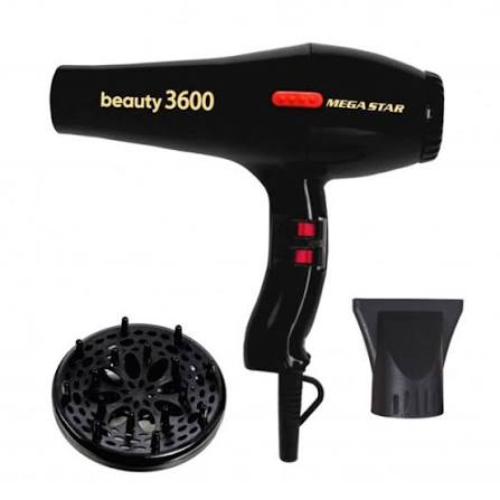 SECADOR DE PELO MEGA STAR BEAUTY 3600W