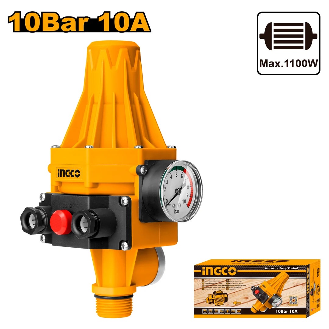Control de bomba de agua 1,5 bar/10bar 60°C 220V/50