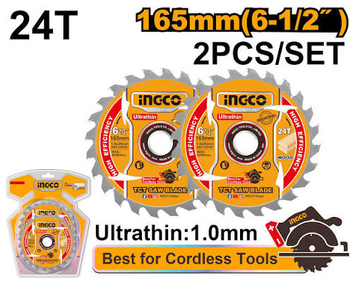 DISCO 165MM 6 1/2" 24T SET X2