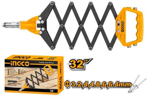 Remachadora pegable 32''